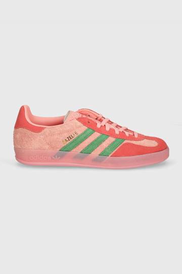 Замшевые кроссовки adidas Originals Gazelle Indoor цвет розовый IG6782