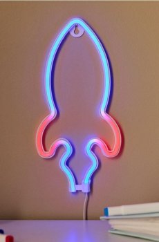 LED-лампа у формі ракети - білий