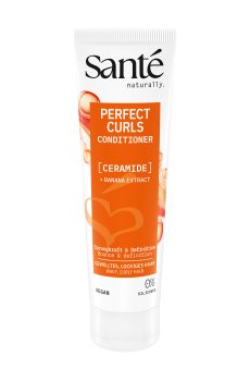 Кондиционер Sante Perfect Curls для вьющихся волос с керамидами и экстрактом банана, 250 мл