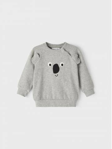 NAME IT Світшот 13212765 Сірий Regular Fit NAME IT Світшот 13212765 Сірий Regular Fit