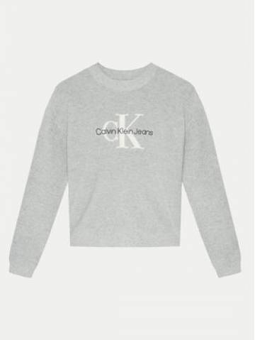 Calvin Klein Jeans Светр IG0IG02647 Сірий Regular Fit Calvin Klein Jeans Светр IG0IG02647 Сірий Regular Fit
