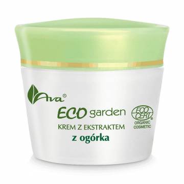 Органический крем для лица AVA Laboratorium Eco Garden Certified Organic Cream With Cucumber с экстрактом огурца, 50 мл Органический крем для лица AVA Laboratorium Eco Garden Certified Organic Cream With Cucumber с экстрактом огурца, 50 мл