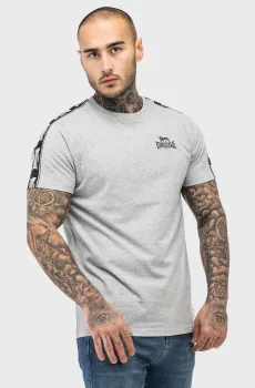 Мужская серая футболка Серый 3XL Lonsdale 117533