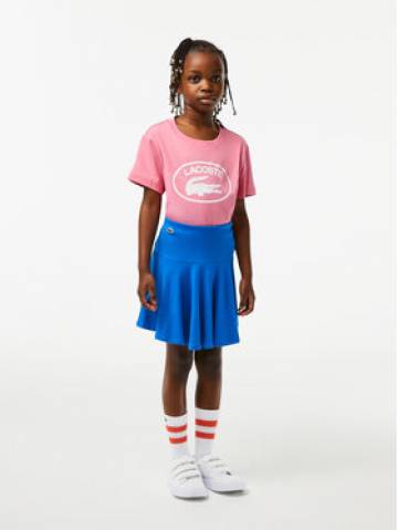 Lacoste Спідниця в складку JJ6762 Голубий Regular Fit Lacoste Спідниця в складку JJ6762 Голубий Regular Fit