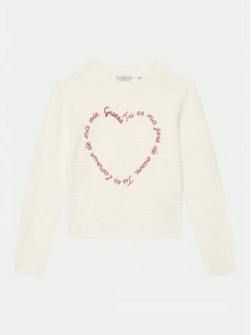 Guess Светр J5GR00 Z3MZ0 Écru Regular Fit Guess Светр J5GR00 Z3MZ0 Écru Regular Fit