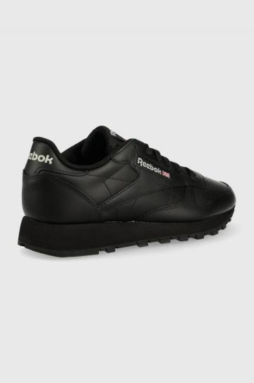 Кожаные кроссовки Reebok Classic GY0955 цвет чёрный GY0955.100008494-CBL/CBL/PR Кожаные кроссовки Reebok Classic GY0955 цвет чёрный GY0955.100008494-CBL/CBL/PR
