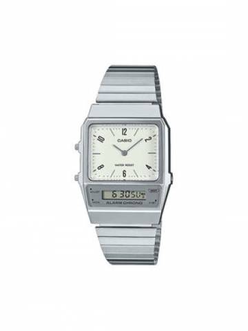 Casio Годинник Vintage Edgy AQ-800E-7A2EF Срібний Casio Годинник Vintage Edgy AQ-800E-7A2EF Срібний