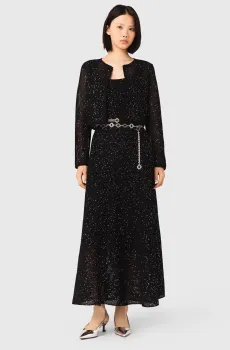 Женский черный жакет Черный 34 MAJE MFPCA00691_Black