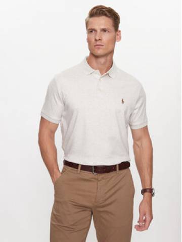 Polo Ralph Lauren Поло 710713130002 Сірий Custom Slim Fit Polo Ralph Lauren Поло 710713130002 Сірий Custom Slim Fit