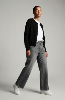 Віскозний кардиган - чорний