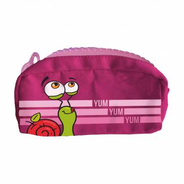 Пенал Bob Snail из полотна, розовый, 18*10 см Пенал Bob Snail из полотна, розовый, 18*10 см