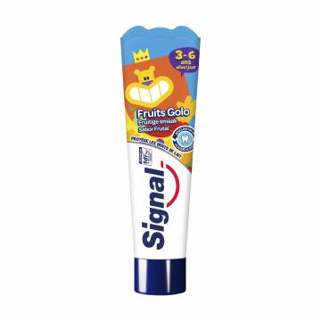 Детская зубная паста Signal Kids Fruit Flavor Toothpaste с фруктовым вкусом, от 3 до 6 лет, 50 мл Детская зубная паста Signal Kids Fruit Flavor Toothpaste с фруктовым вкусом, от 3 до 6 лет, 50 мл