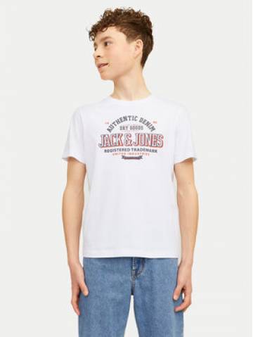 Jack&Jones Junior Футболка Logo 12258877 Білий Regular Fit Jack&Jones Junior Футболка Logo 12258877 Білий Regular Fit