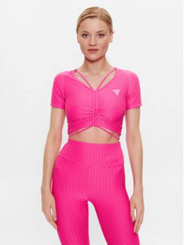 Guess Блузка Delma V3GP09 KBOA2 Рожевий Regular Fit Guess Блузка Delma V3GP09 KBOA2 Рожевий Regular Fit