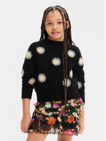 Desigual Светр 23WGJF01 Чорний Regular Fit Desigual Светр 23WGJF01 Чорний Regular Fit