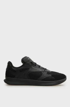 Мужские черные кроссовки LIGHTWEIGHT RUNNER Черный 41 Tommy Hilfiger FM0FM05928