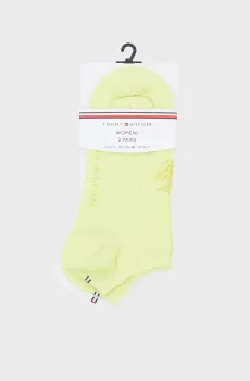 Женские носки (2 пары) SNEAKER REFINED MONOG Разноцветный 35-38 Tommy Hilfiger 701238779