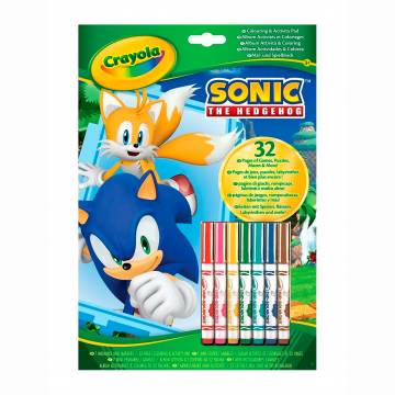 Розмальовка Crayola Sonic (04-0866G)