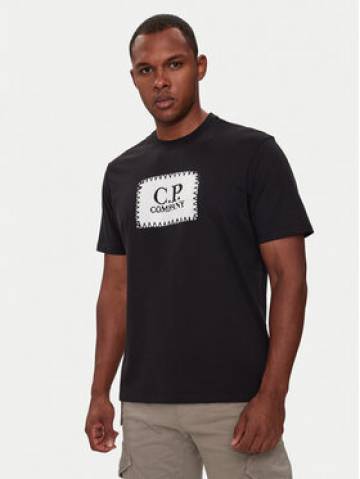 C.P. Company Футболка 17CMTS029A005100W Чорний Regular Fit C.P. Company Футболка 17CMTS029A005100W Чорний Regular Fit