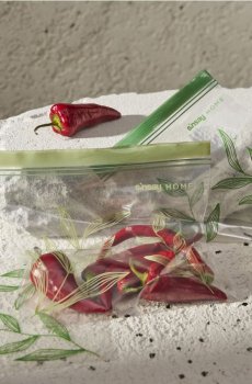 Пакети для їжі з застібкою 40 pack - різнобарвний