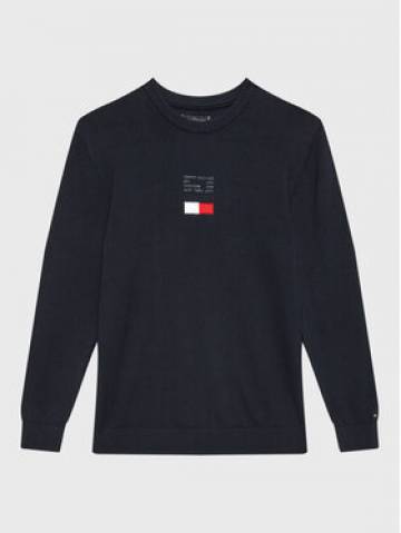 Tommy Hilfiger Светр Flag KB0KB07973 D Cиній Regular Fit Tommy Hilfiger Светр Flag KB0KB07973 D Cиній Regular Fit