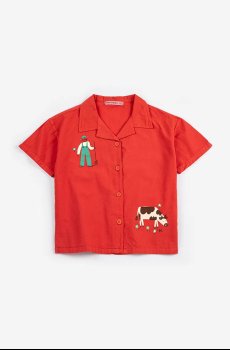 Детская хлопковая рубашка Bobo Choses Farm Adventure