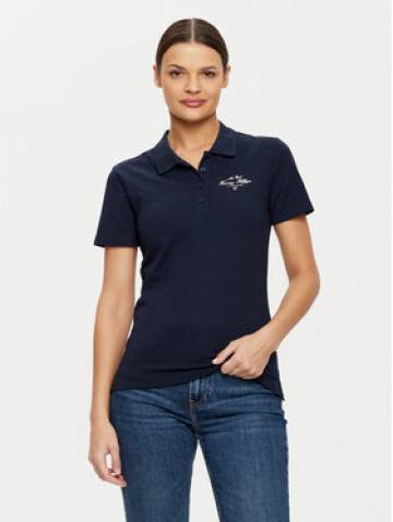 Tommy Hilfiger Поло WW0WW43930 Cиній Slim Fit Tommy Hilfiger Поло WW0WW43930 Cиній Slim Fit