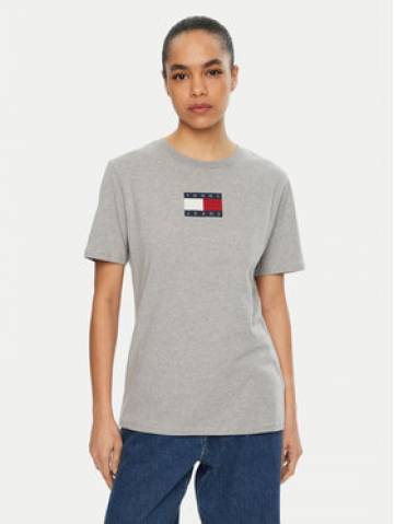 Tommy Jeans Футболка DW0DW20461 Сірий Relaxed Fit Tommy Jeans Футболка DW0DW20461 Сірий Relaxed Fit