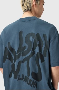 Хлопковая футболка AllSaints ORLANDO