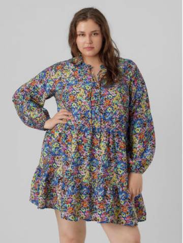 Vero Moda Curve Літня сукня 10291258 Кольоровий Loose Fit Vero Moda Curve Літня сукня 10291258 Кольоровий Loose Fit