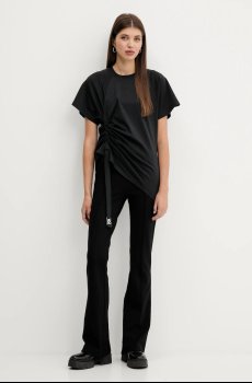 Хлопковая футболка HUGO Daqua