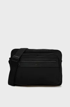 Мужская черная сумка для ноутбука REPREVE MESSENGER Черный ONESIZE Tommy Hilfiger AM0AM14446