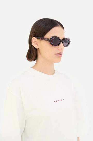 Солнцезащитные очки Marni Unlahand цвет чёрный EYMRN00064 001 N9L Солнцезащитные очки Marni Unlahand цвет чёрный EYMRN00064 001 N9L