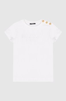 Детская футболка с вышивкой логотипа