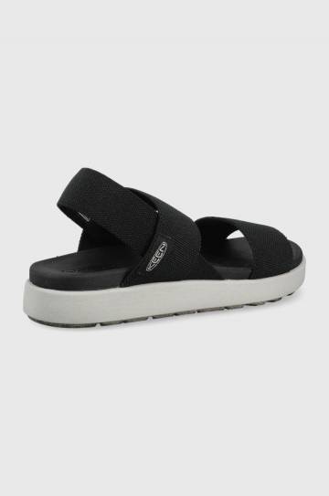 Сандалии Keen Elle Backstrap женские цвет чёрный на платформе 1022620-BLACK Сандалии Keen Elle Backstrap женские цвет чёрный на платформе 1022620-BLACK