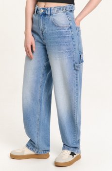 Cropp - Джинси skater - синій