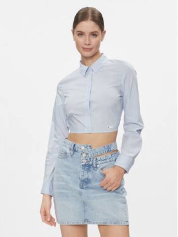 Tommy Jeans Сорочка DW0DW17344 Блакитний Slim Fit Tommy Jeans Сорочка DW0DW17344 Блакитний Slim Fit