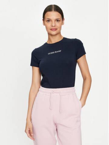Guess Jeans Футболка W4YI01 J1314 Cиній Slim Fit Guess Jeans Футболка W4YI01 J1314 Cиній Slim Fit