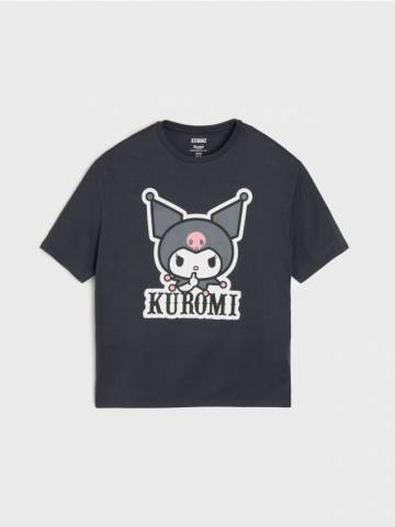 Футболка Kuromi - антрацитовий Футболка Kuromi - антрацитовий
