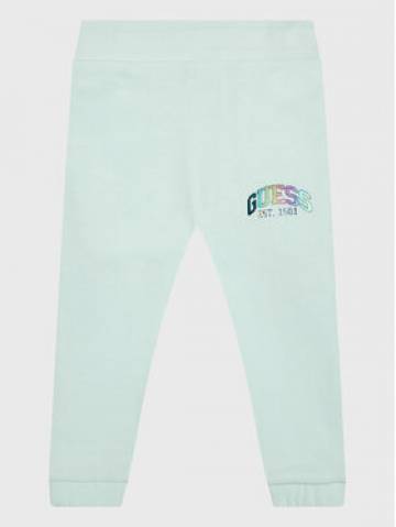 Guess Спортивні штани K3RQ11 KA6R0 Зелений Regular Fit Guess Спортивні штани K3RQ11 KA6R0 Зелений Regular Fit