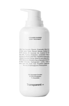Лосьон для тела Transparent Lab Ceramide Barrier Body Treatment, 400 мл