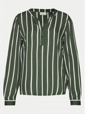 Kaffe Блузка Stridy 10504279 Зелений Regular Fit Kaffe Блузка Stridy 10504279 Зелений Regular Fit
