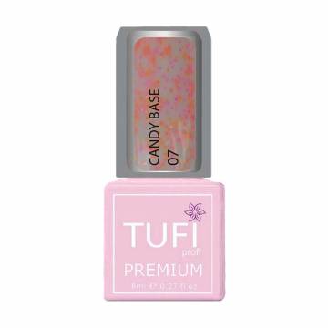 База для гель-лака Tufi profi Premium Candy Base, 07 Мармелад, 8 мл База для гель-лака Tufi profi Premium Candy Base, 07 Мармелад, 8 мл
