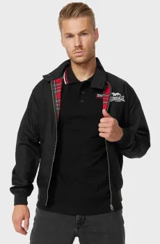 Мужская черная куртка ACTON Черный L Lonsdale 118027