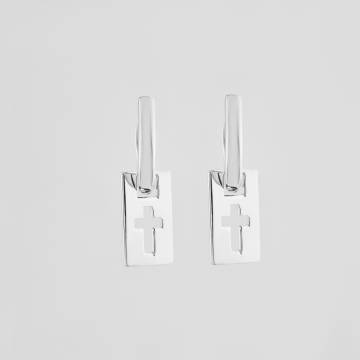 Серебряные серьги Minimal 20078р Серебряные серьги Minimal 20078р