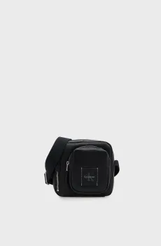 Мужская черная сумка BOLD PEBBLE SQUARE Черный ONESIZE Calvin Klein LV04D3450G