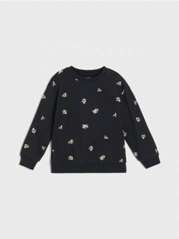 Світшот crewneck - чорний Світшот crewneck - чорний