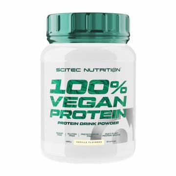 Протеин Scitec Nutrition 100% Vegan Protein Ваниль, в порошке, 1 кг