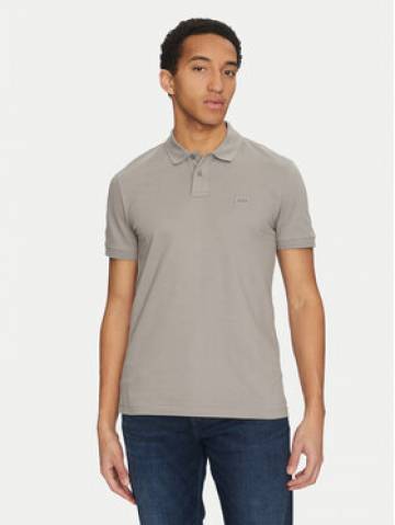 BOSS Поло Passenger 50507803 Сірий Slim Fit BOSS Поло Passenger 50507803 Сірий Slim Fit