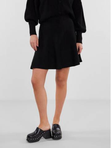 YAS Cпідниця-міні 26031906 Чорний Regular Fit YAS Cпідниця-міні 26031906 Чорний Regular Fit